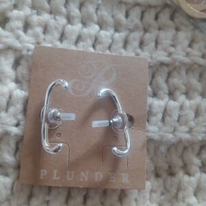 Plunder Silver Earrings
